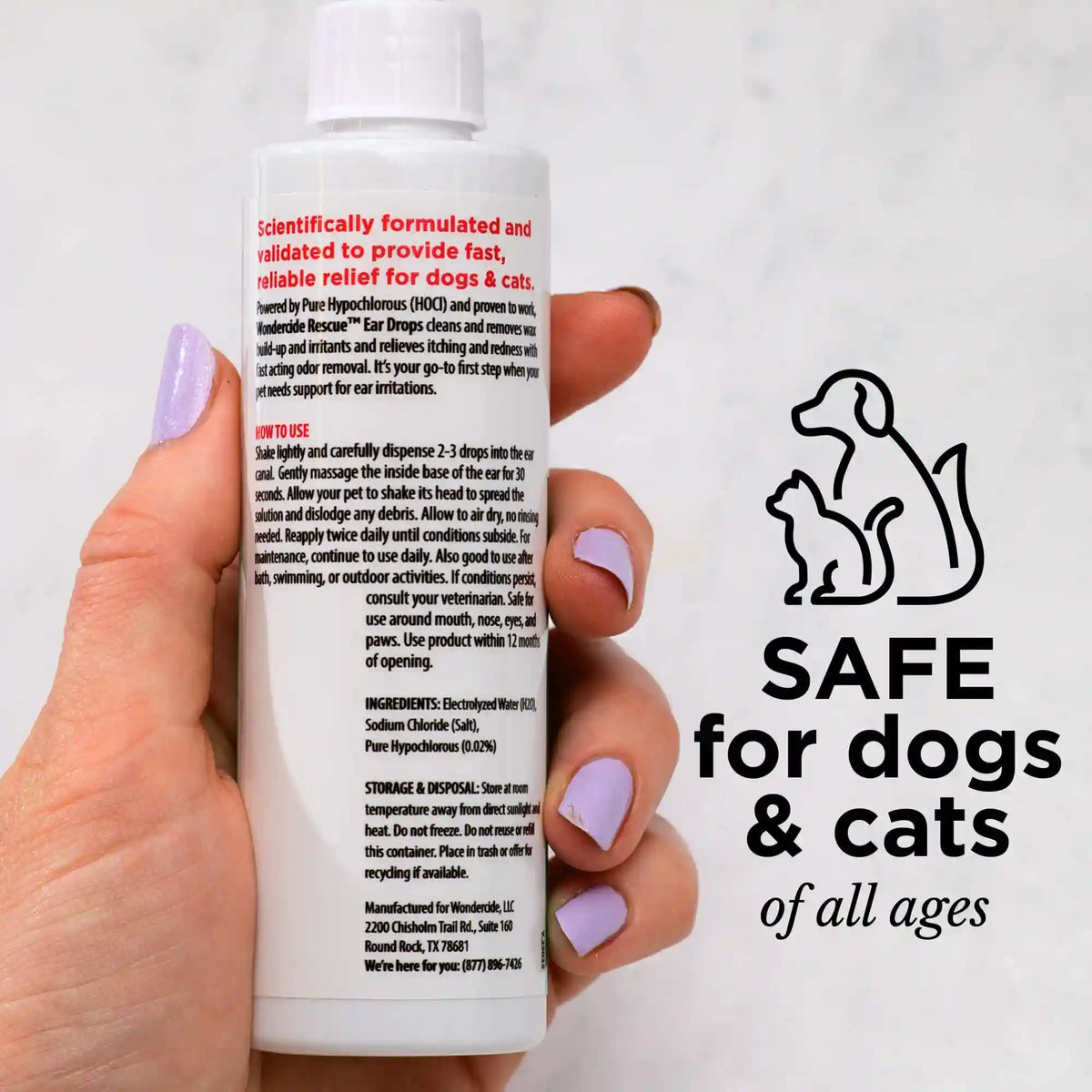 Wondercide RESCUE™ Ear Drops