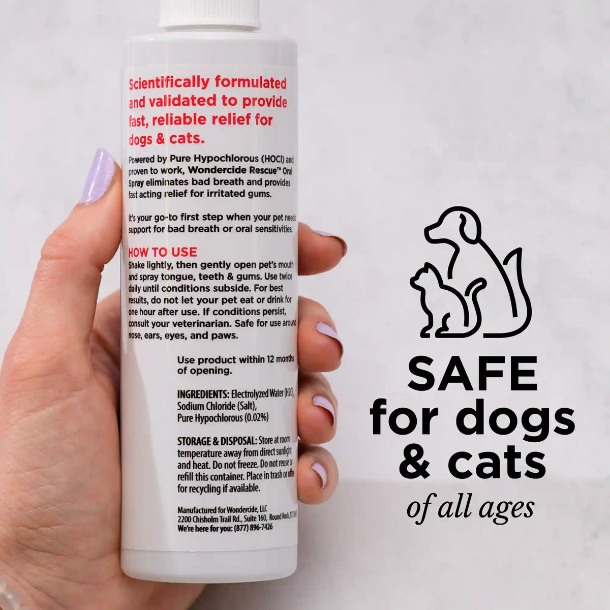 Wondercide RESCUE™ Oral Spray