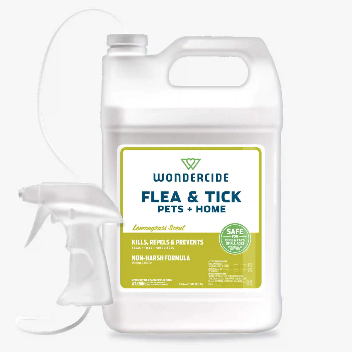 Lemongrass Flea & Tick Spray for Pets + Home