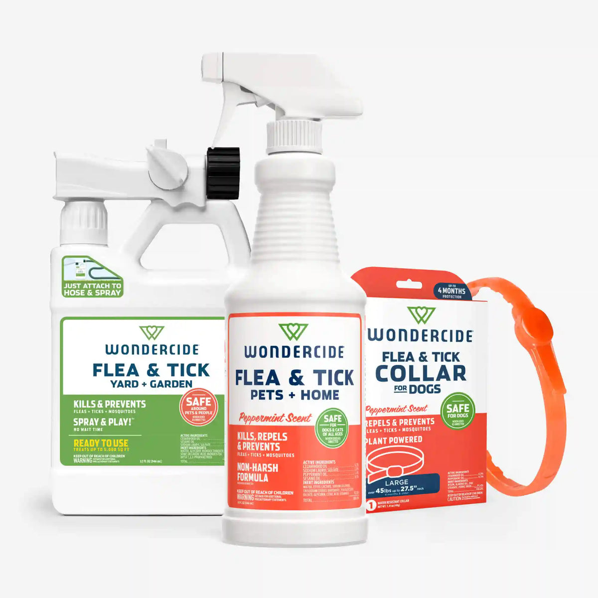 Flea & Tick 360 Protection Bundle: Collar & Sprays