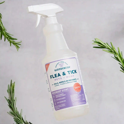 Rosemary Flea & Tick Spray for Pets + Home