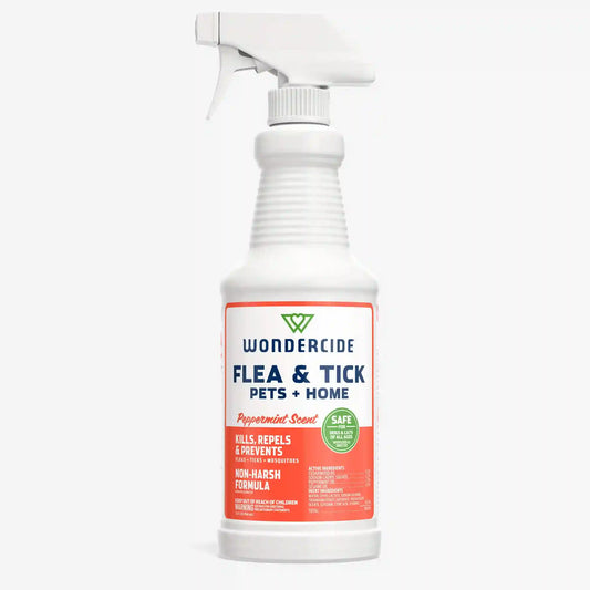 Peppermint Flea & Tick Spray for Pets + Home